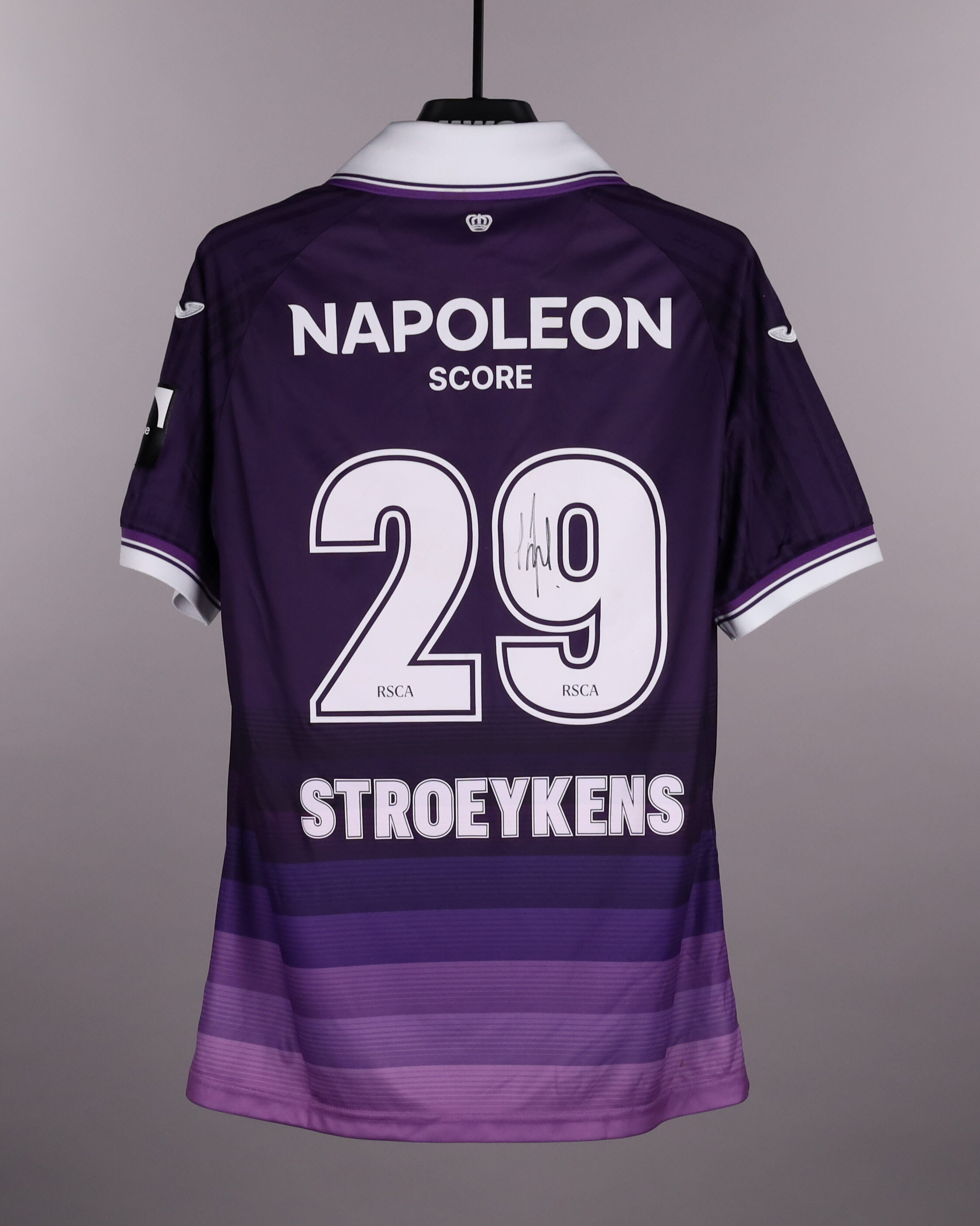 Mario Stroeykens RSC Anderlecht shirt