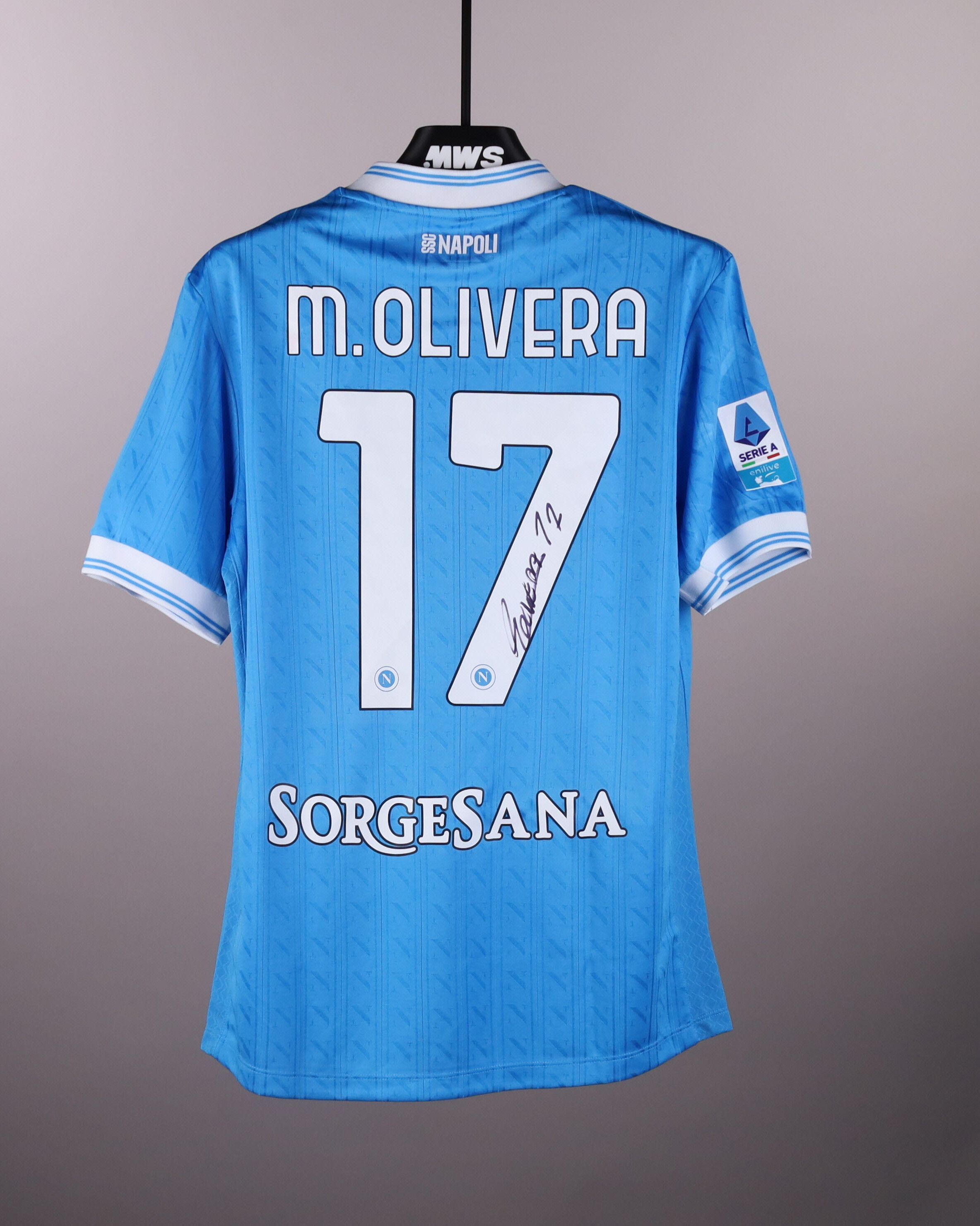 Mathías Olivera SSC Napoli shirt
