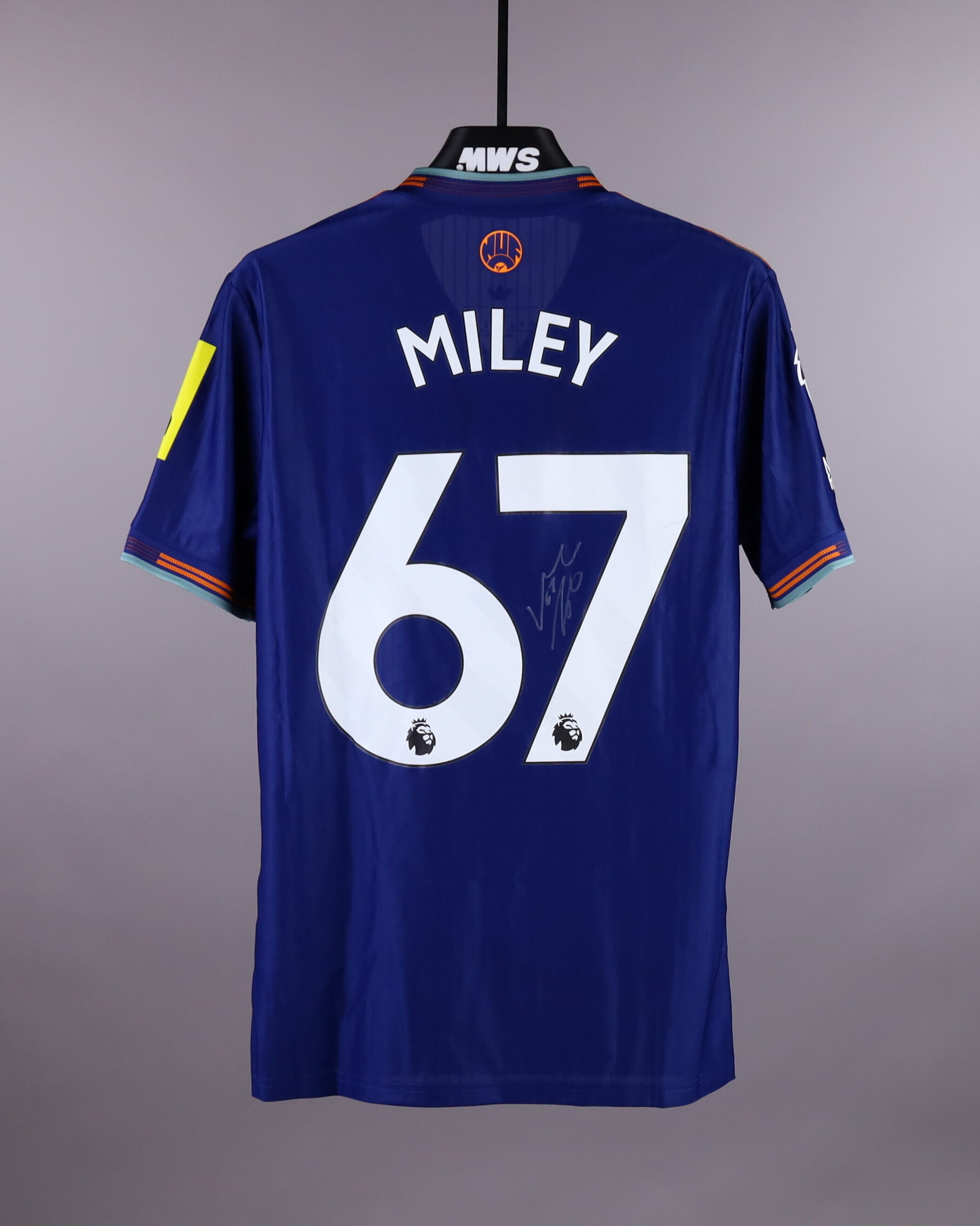 Official Newcastle United Soccer Game-Worn Jerseys Auctions