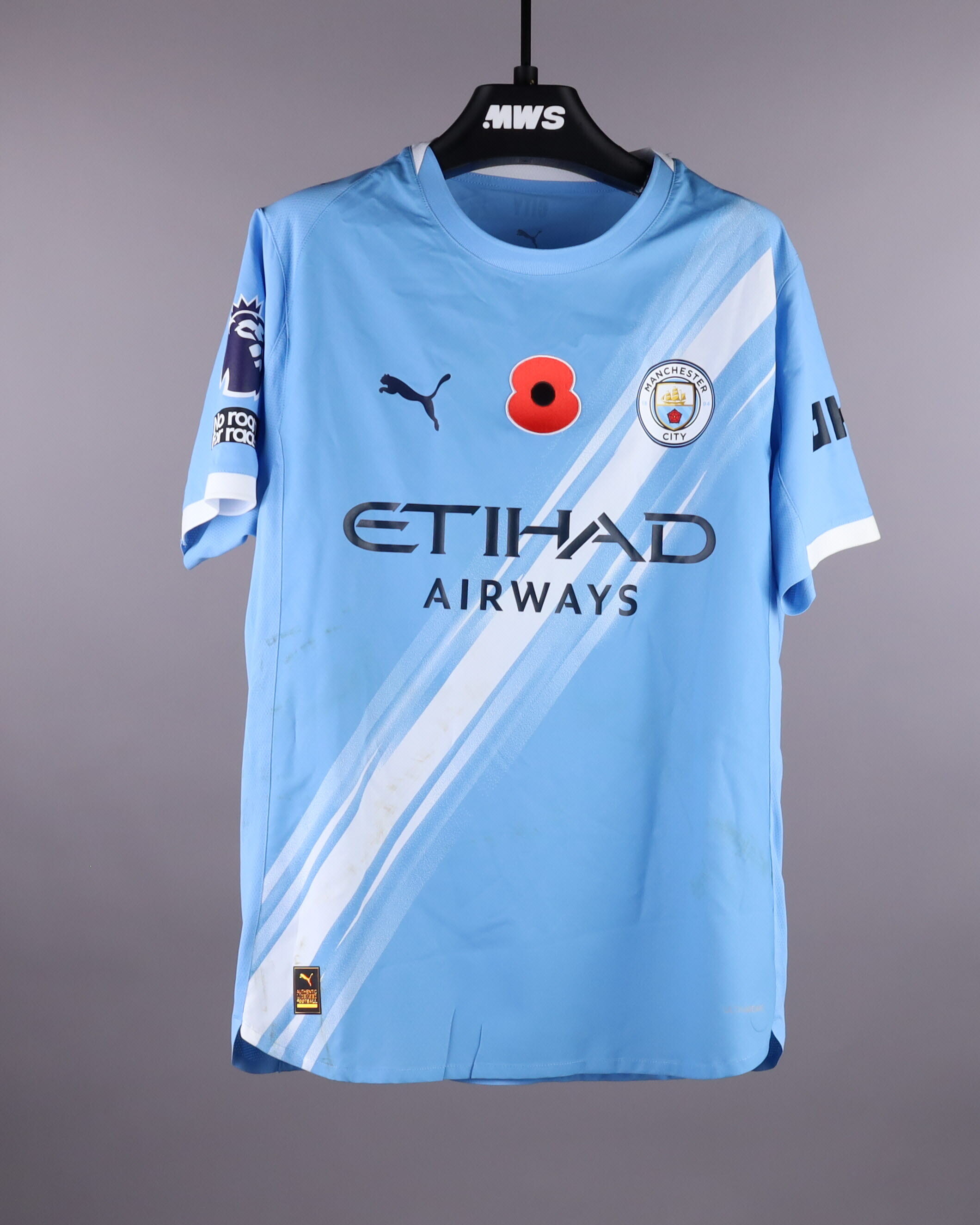 Erling Haaland | Manchester City - Liverpool | MatchWornShirt