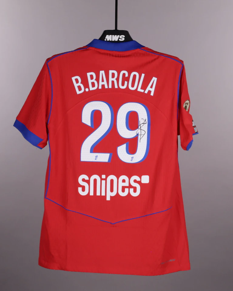 Bradley Barcola Paris Saint-Germain shirt