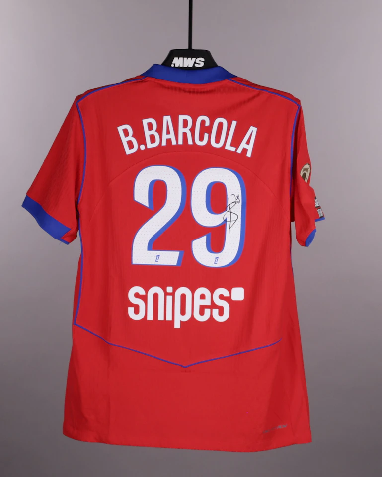 Bradley Barcola Paris Saint-Germain shirt