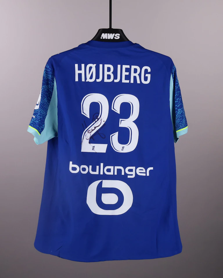 Pierre-Emile Højbjerg Olympique de Marseille shirt