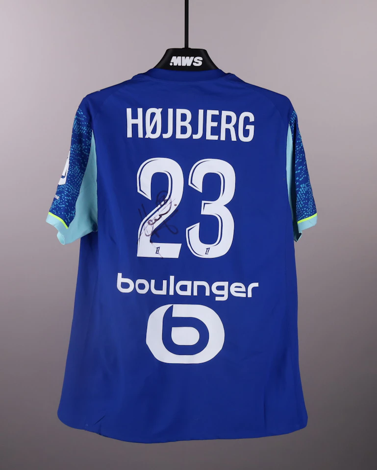 Pierre-Emile Højbjerg Olympique de Marseille shirt