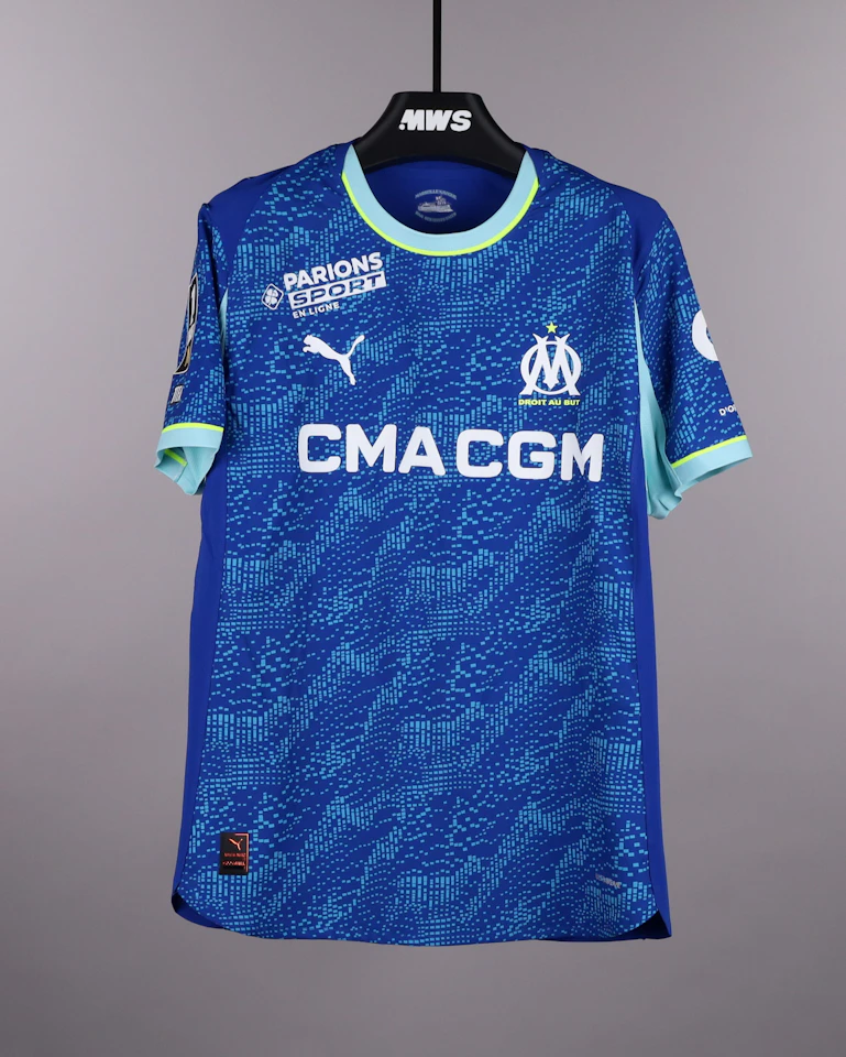 来自Olympique de Marseille的Emerson Palmieri球衣