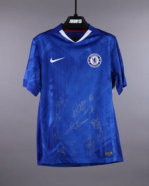 Squad Signed Shirt Chelsea jersey