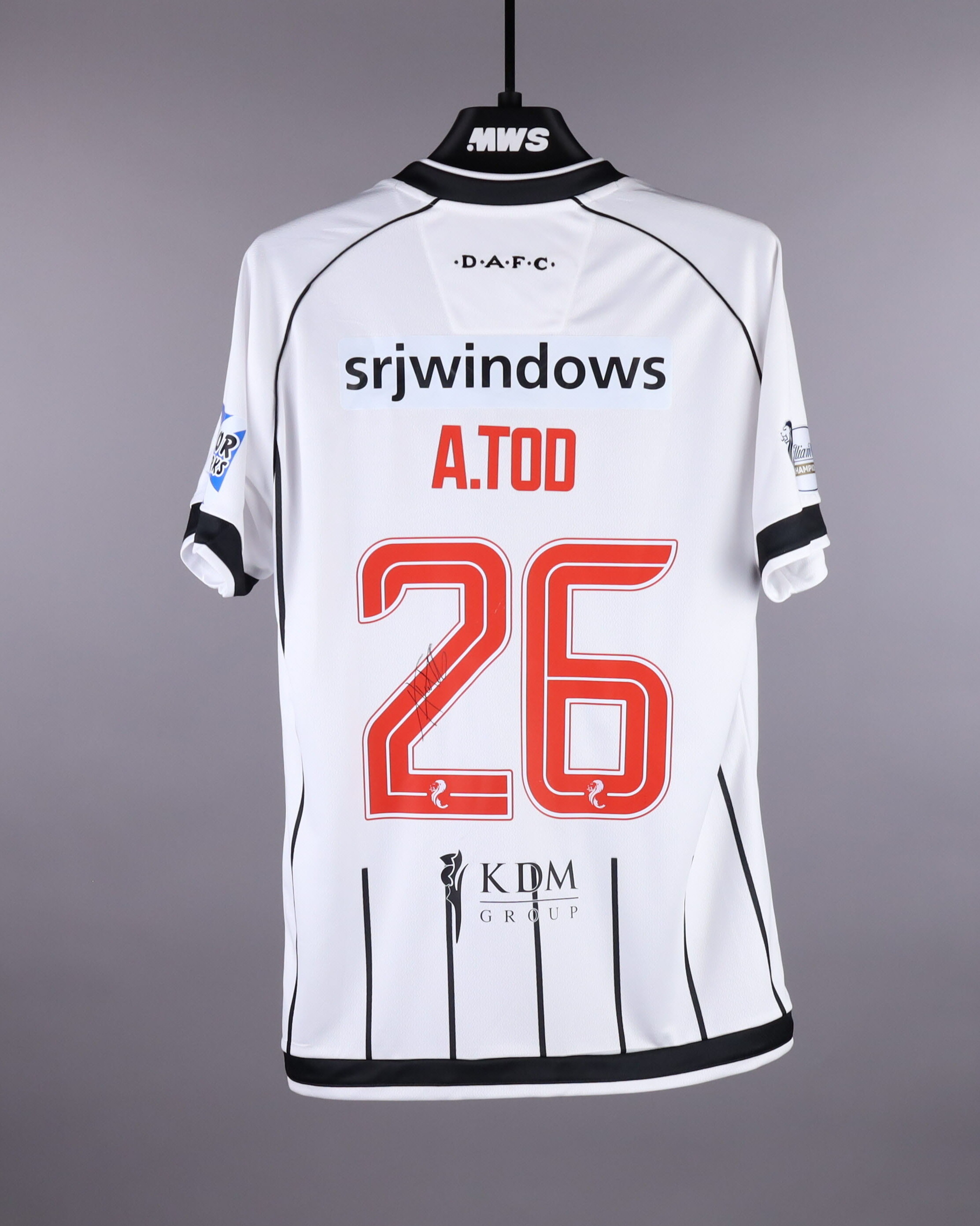Official Dunfermline Athletic Soccer Game-Worn Jerseys Auctions
