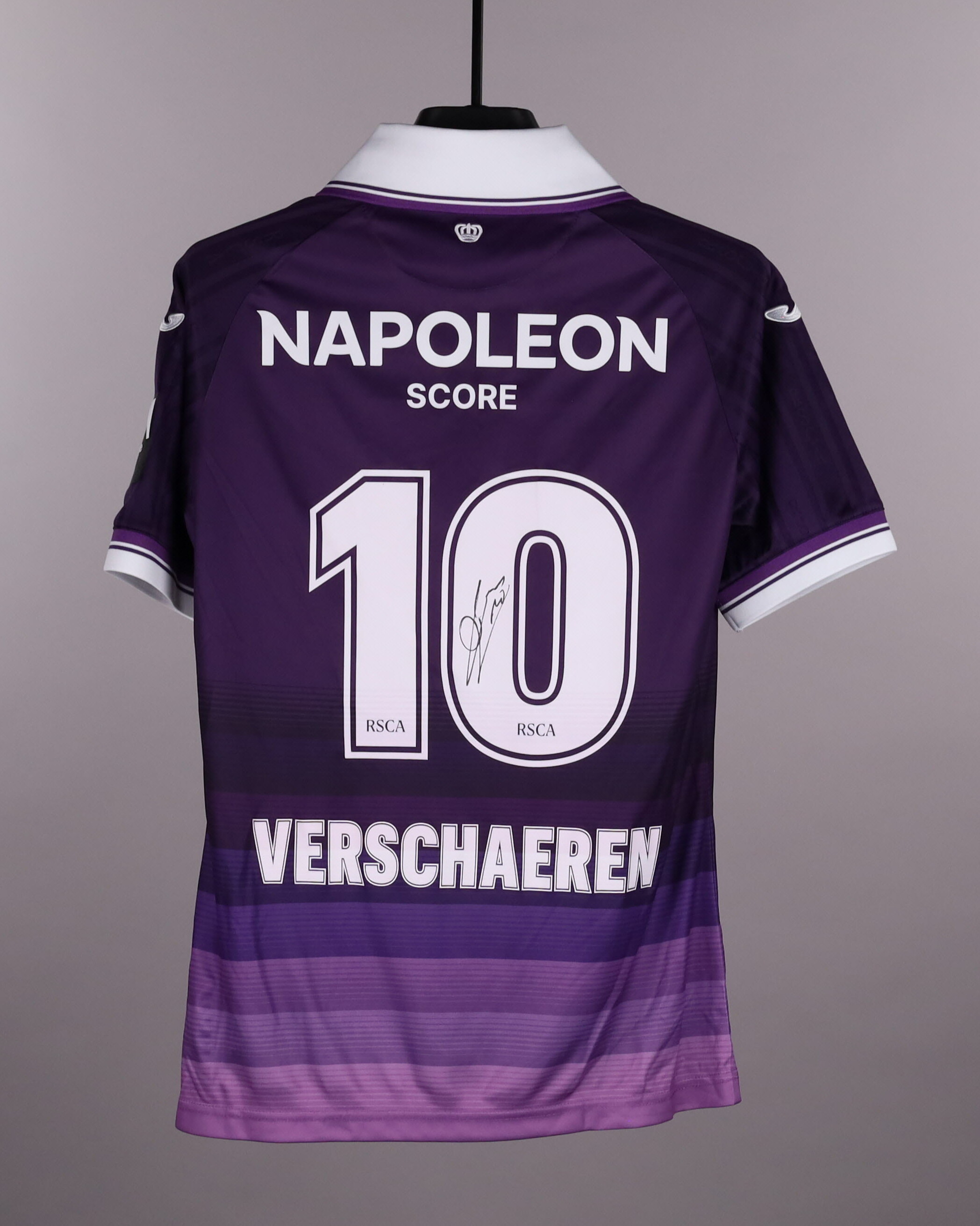 Yari Verschaeren RSC Anderlecht shirt