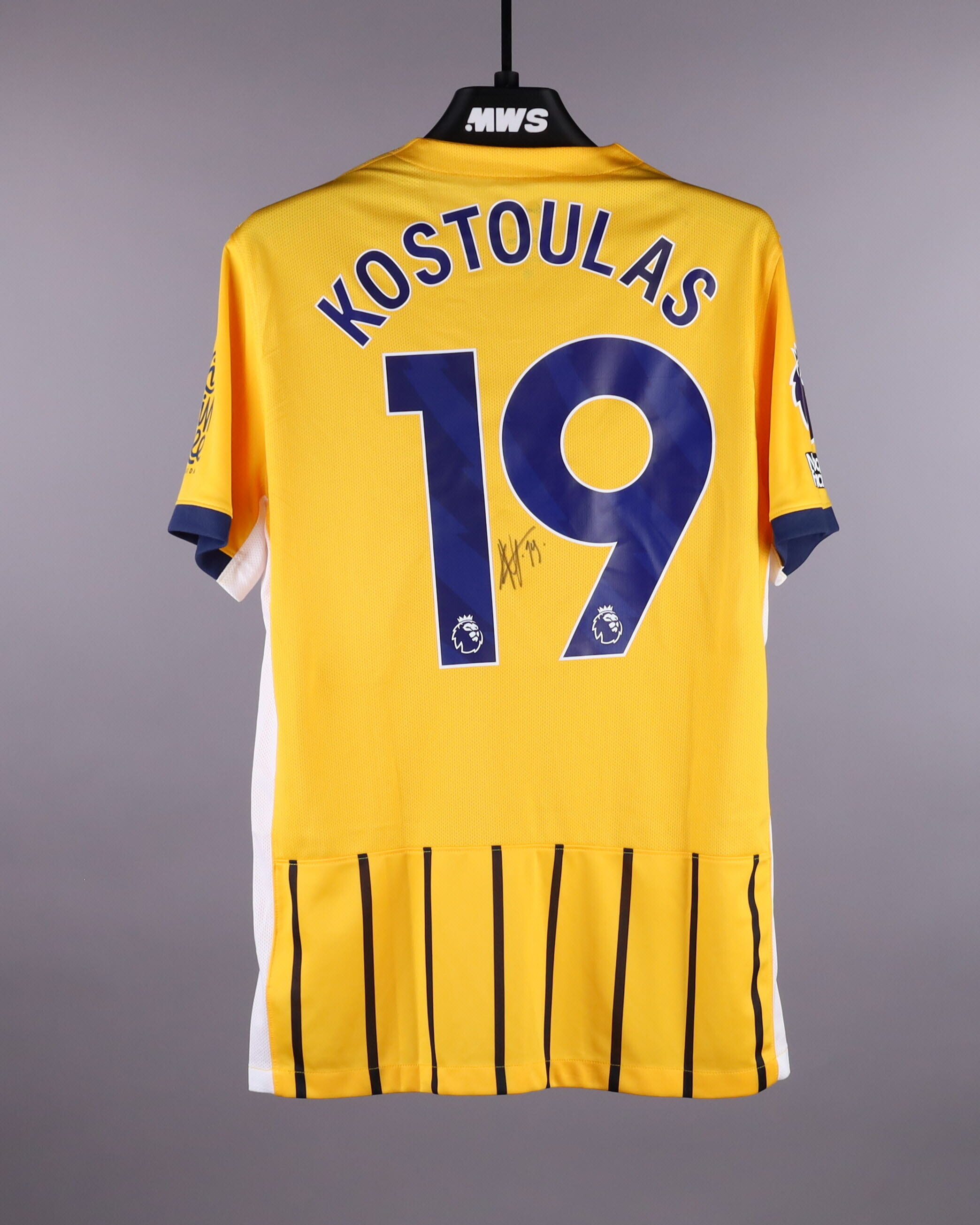 Official Brighton & Hove Albion Soccer Game-Worn Jerseys Auctions