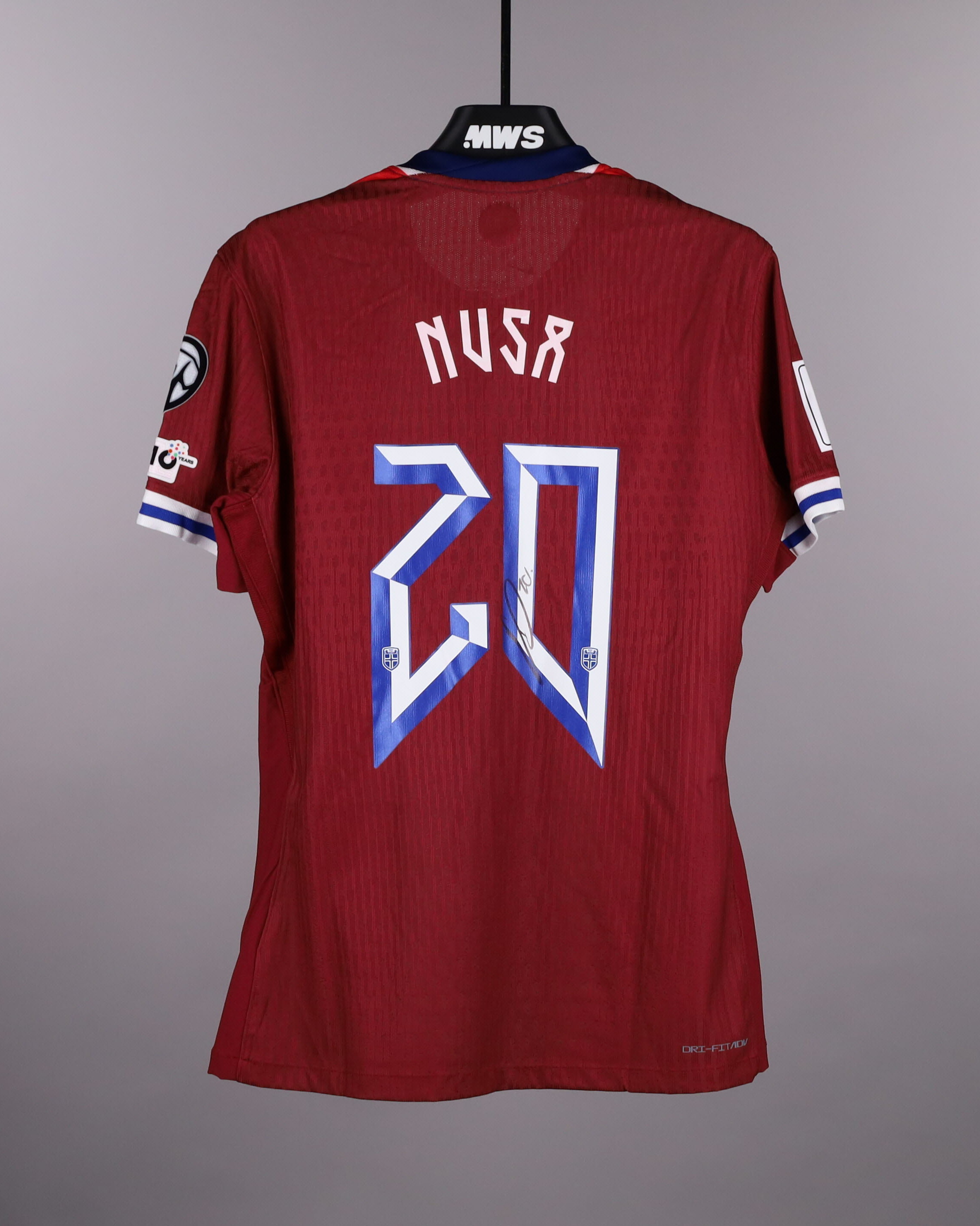 Antonio Nusa | Norway - Estonia | MatchWornShirt