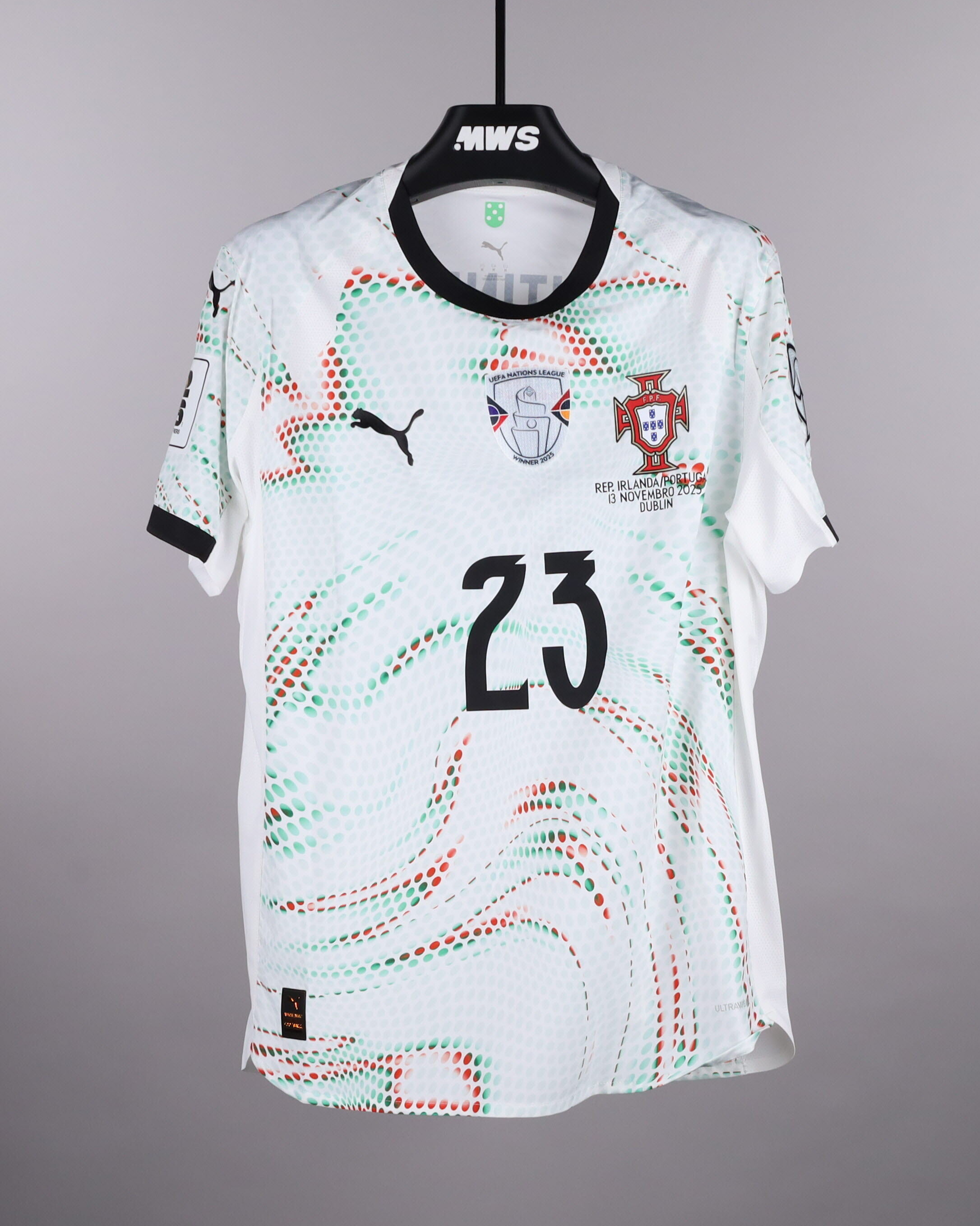 Vitinha | Republic of Ireland - Portugal | MatchWornShirt