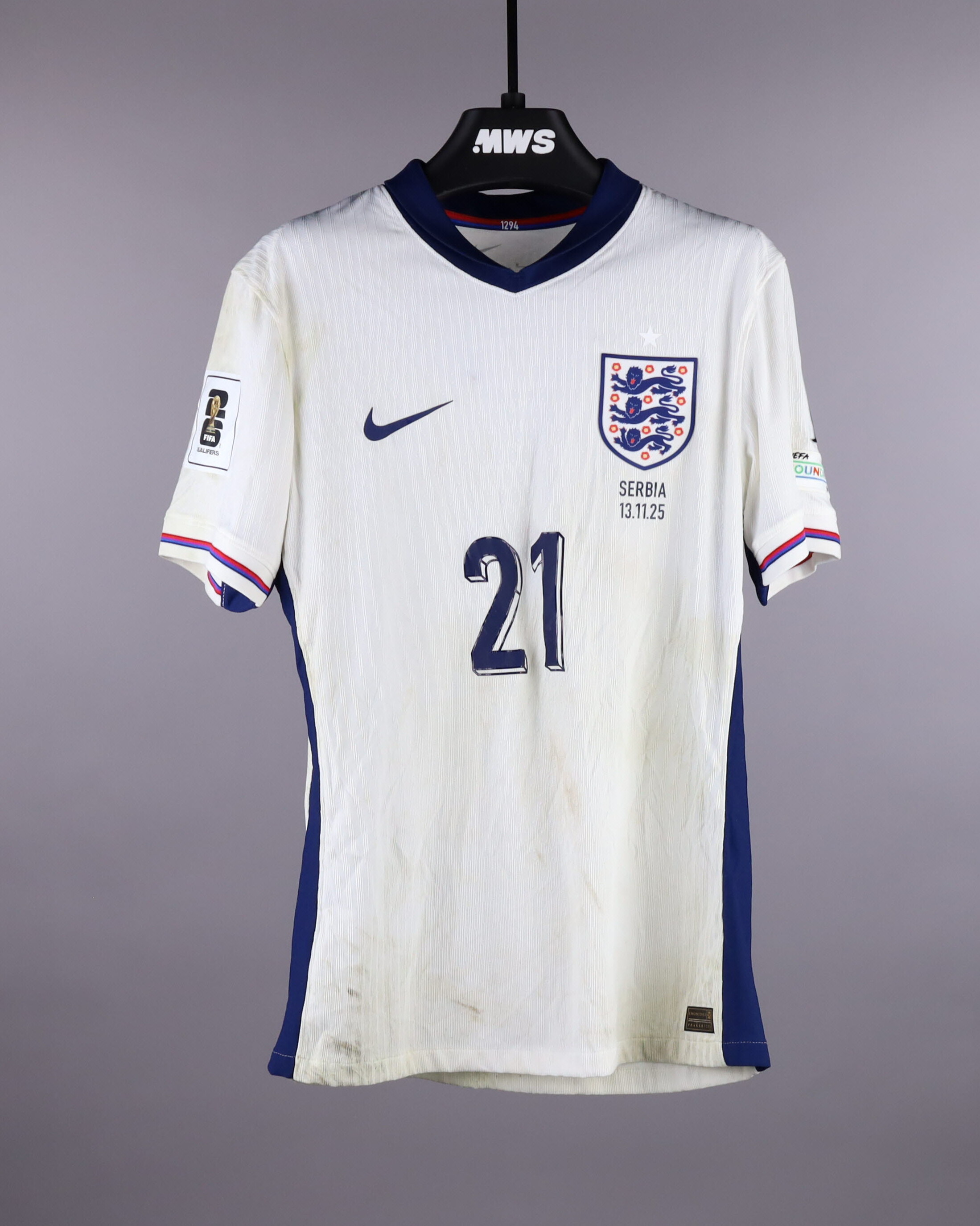 England Shirts 2026 | MatchWornShirt