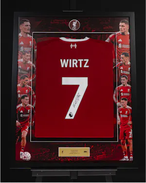 Limited Edition Framed Florian Wirtz Shirt - 1