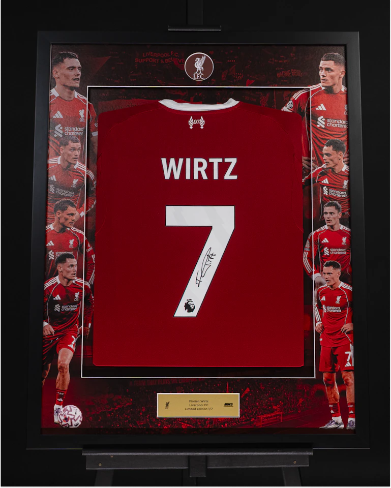 Limited Edition Framed Florian Wirtz Shirt - 1