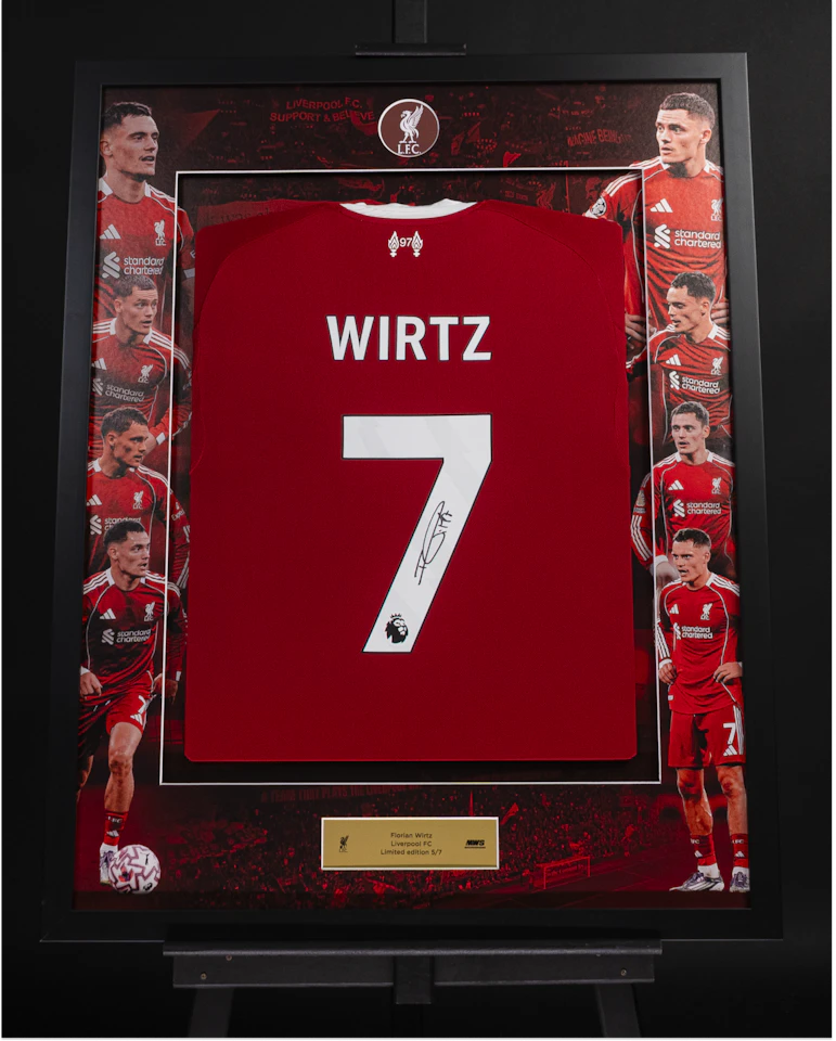 Limited Edition Framed Florian Wirtz Shirt - 5