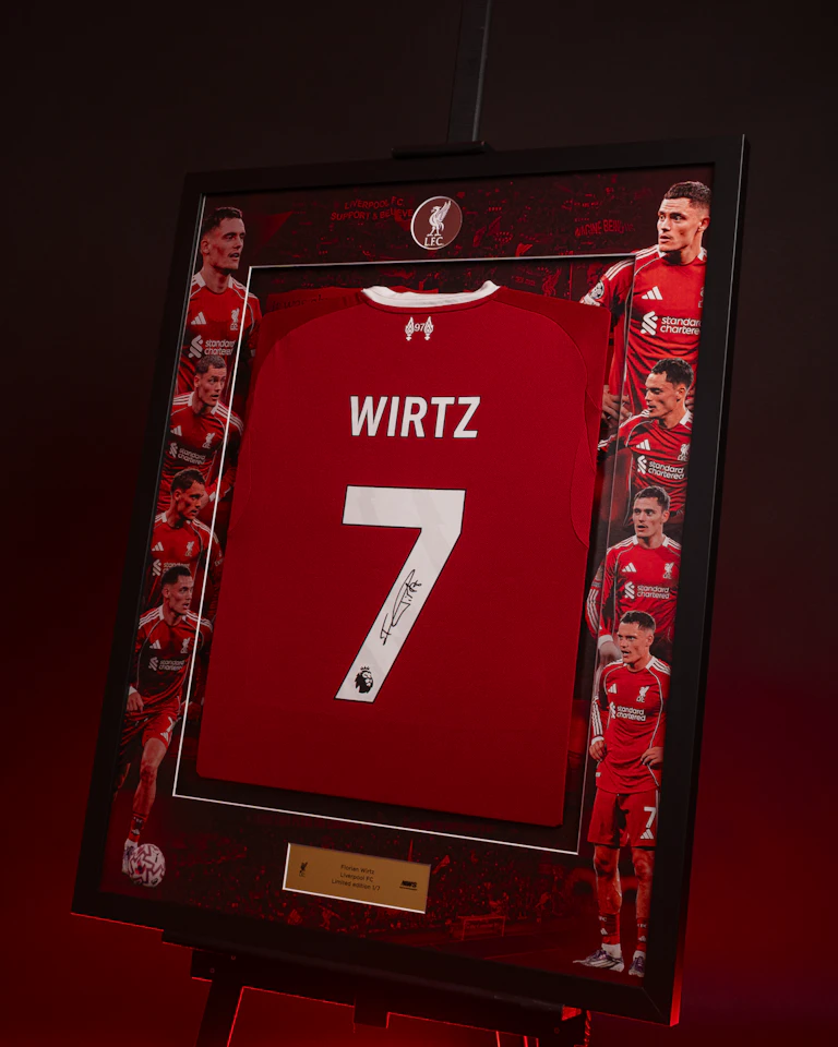 Limited Edition Framed Florian Wirtz Shirt - 5