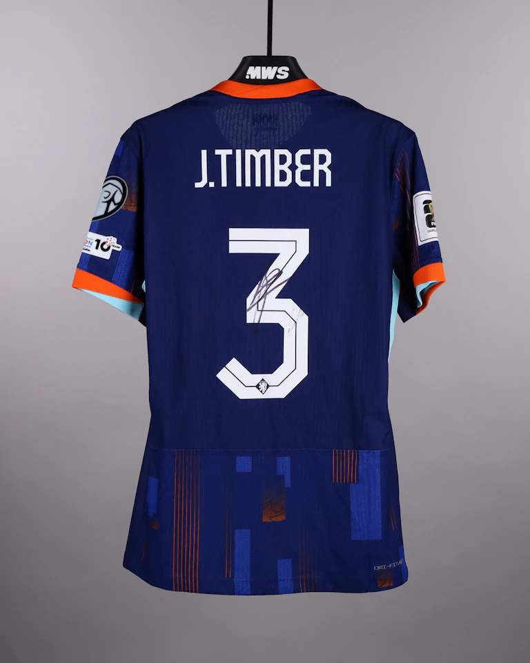 Jurriën Timber Netherlands jersey