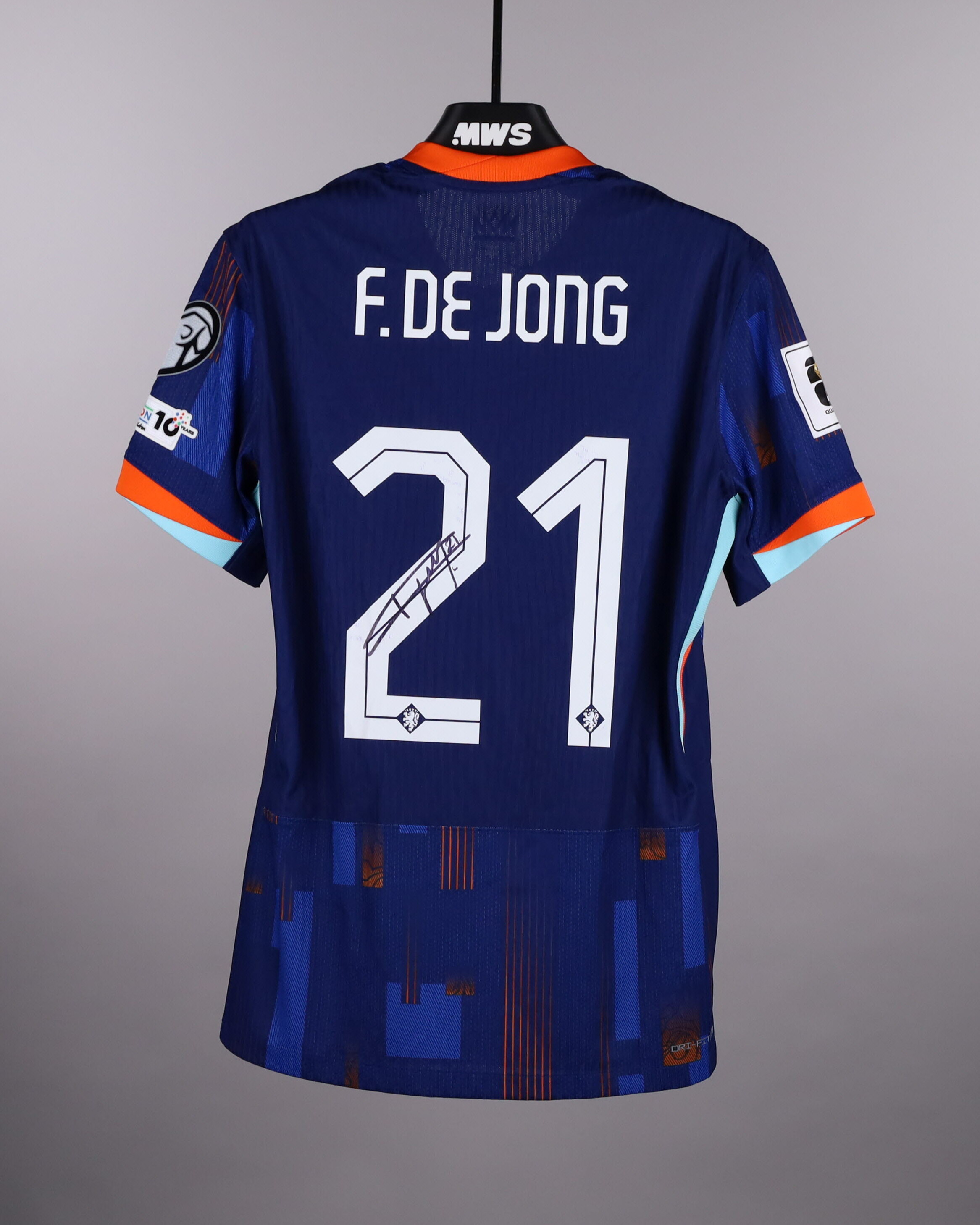 Frenkie de Jong | Poland - Netherlands | MatchWornShirt