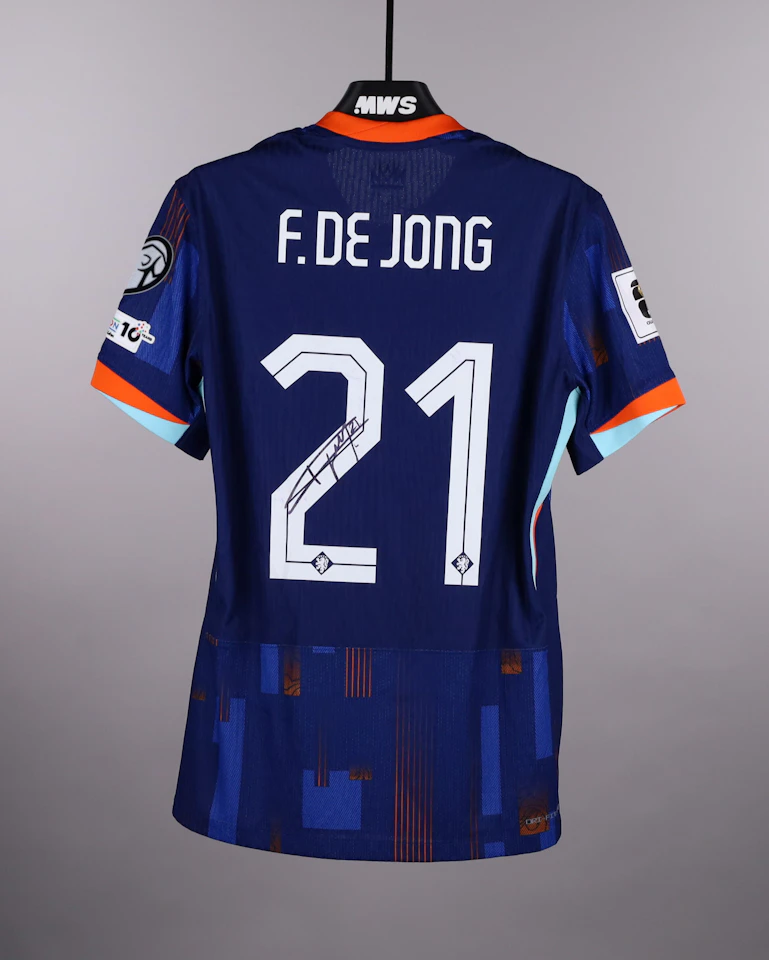 来自Netherlands的Frenkie de Jong球衣