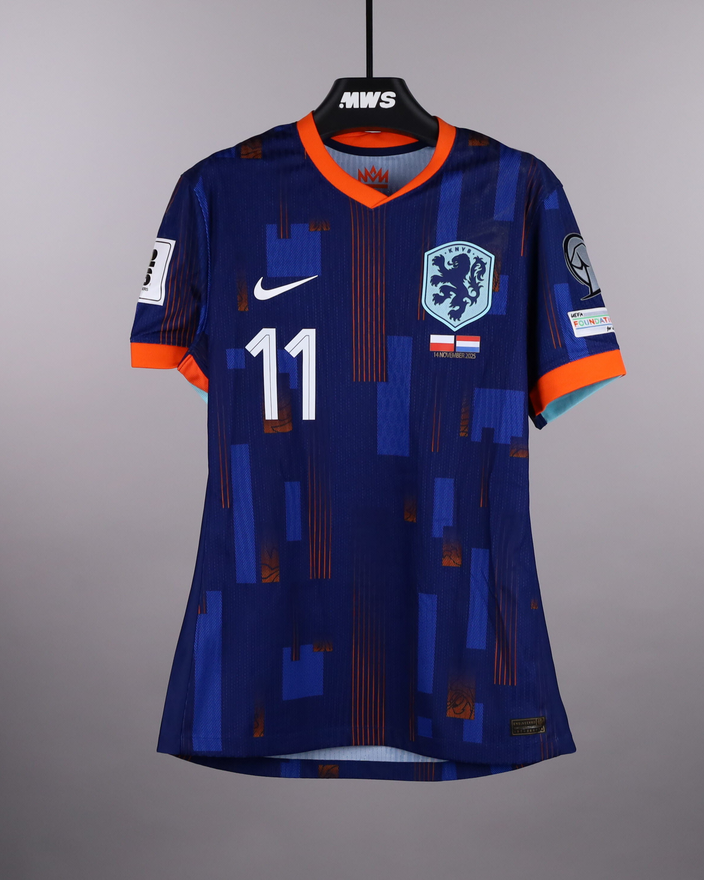 Cody Gakpo | Poland - Netherlands | MatchWornShirt