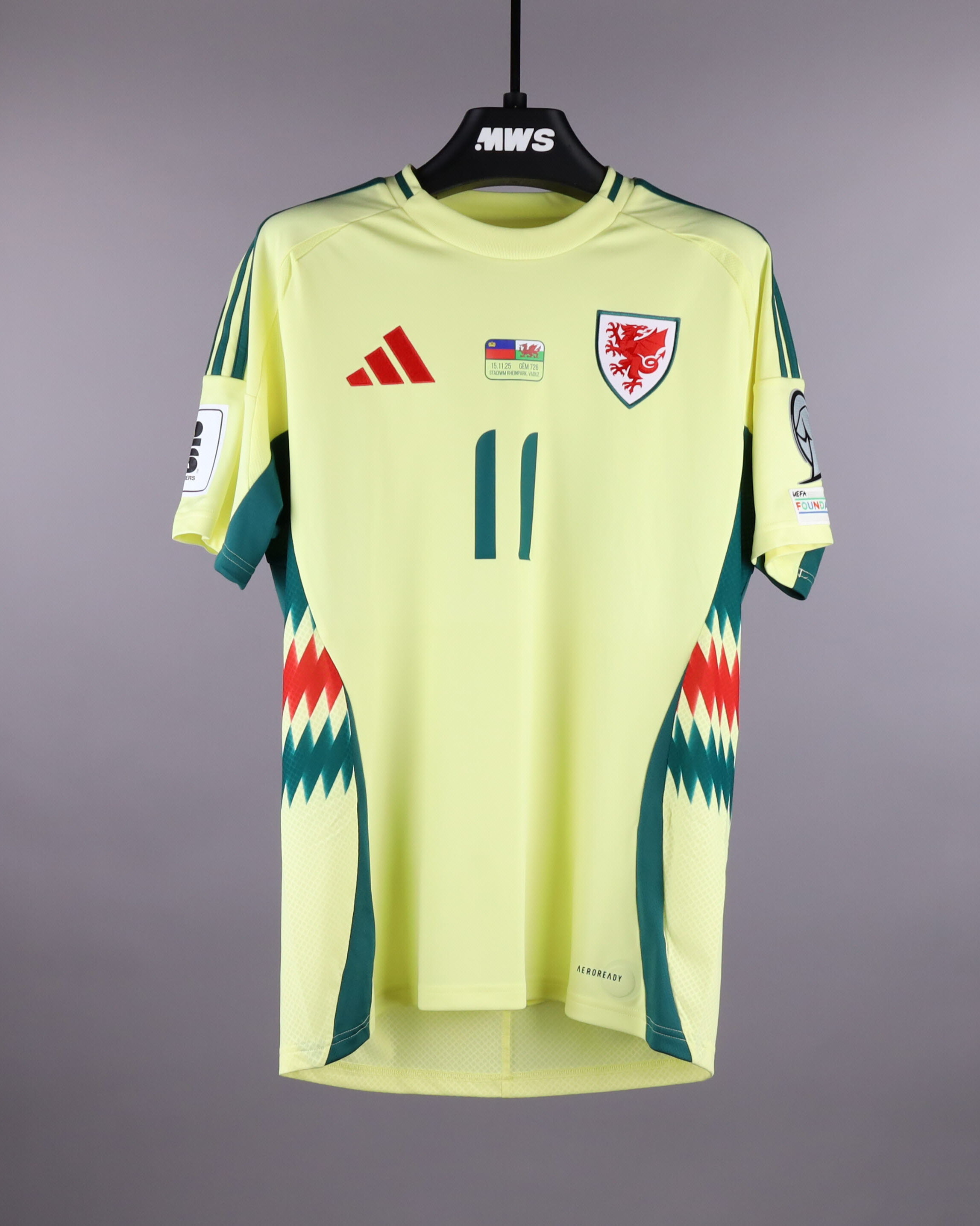 Brennan Johnson Wales shirt