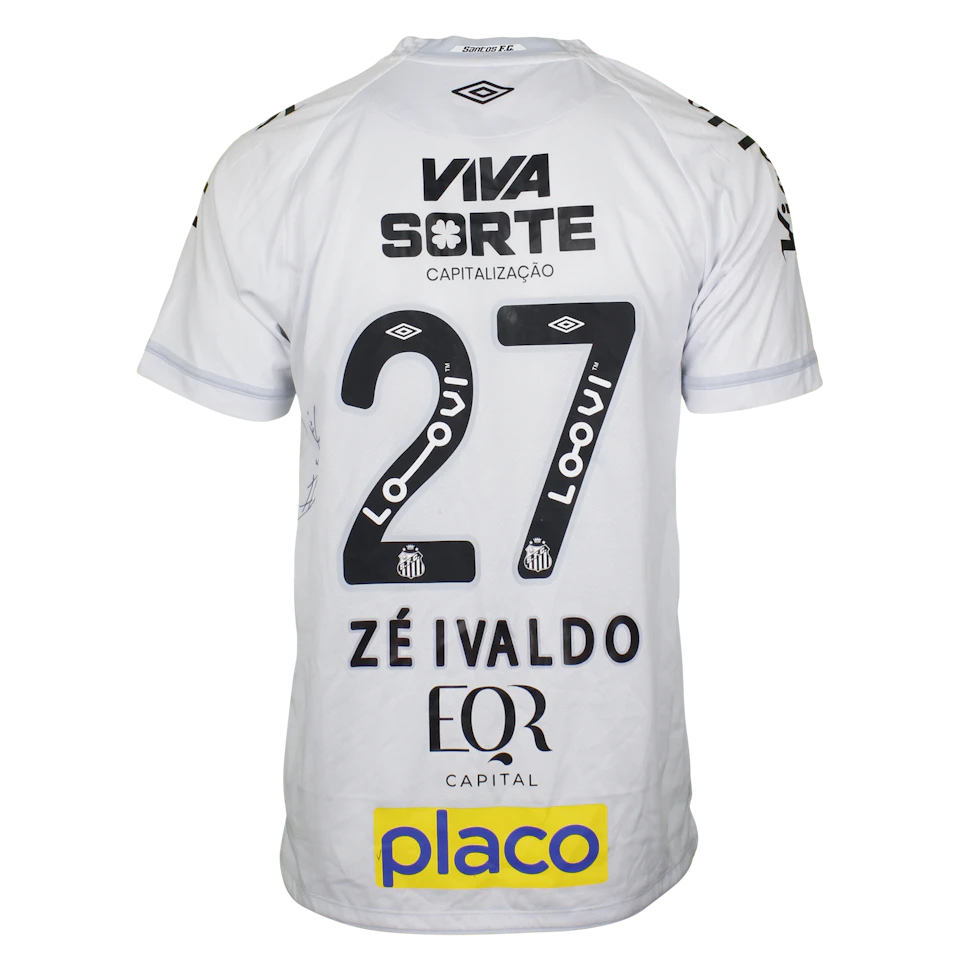 来自Santos的José Ivaldo Almeida Silva球衣