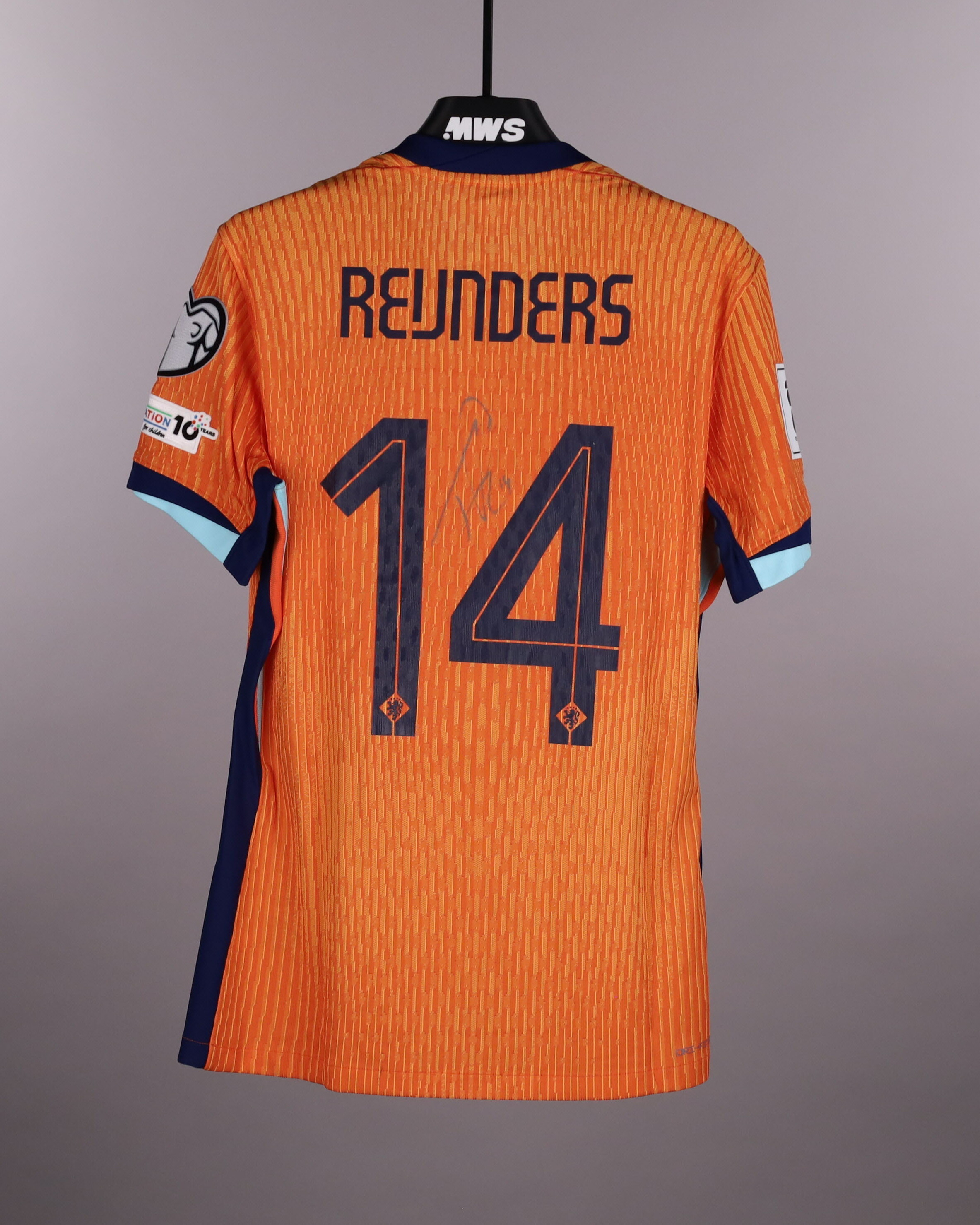 Tijjani Reijnders | Netherlands - Lithuania | MatchWornShirt