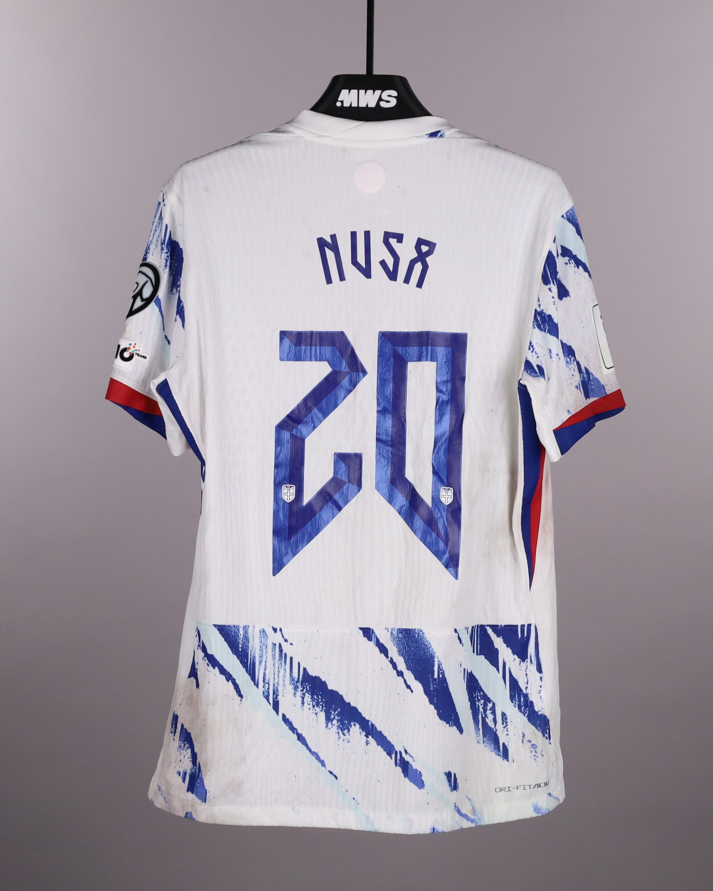 Antonio Nusa | Italy - Norway | MatchWornShirt