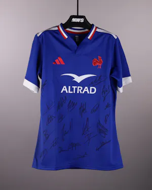 France Rugby - Squad Signed Shirt - 2025 - Home - 2 | France Rugby