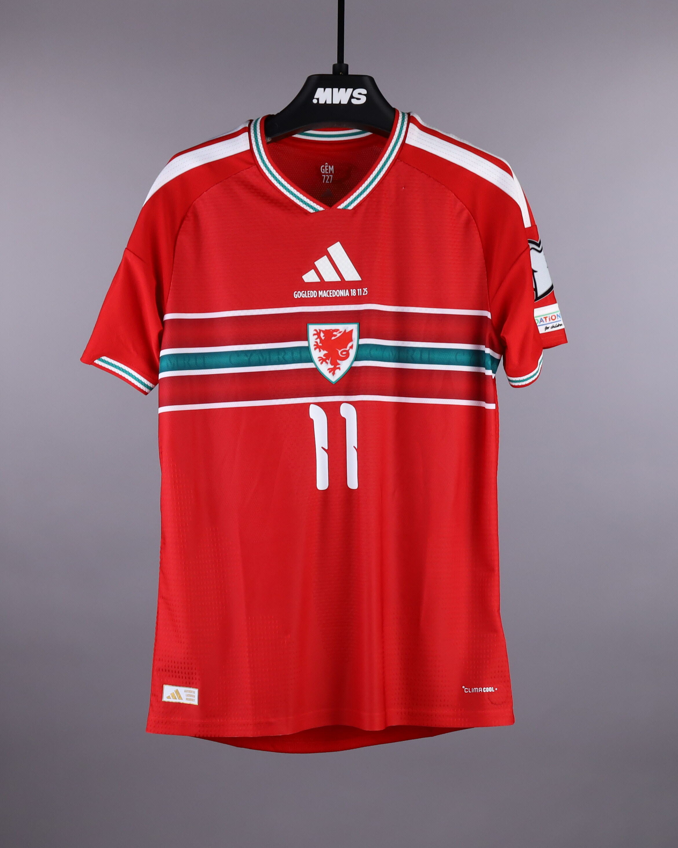 Brennan Johnson Wales shirt