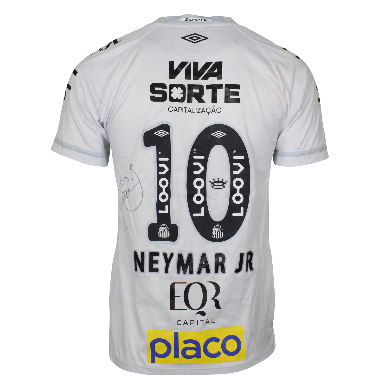 Neymar | Santos - Mirassol | MatchWornShirt