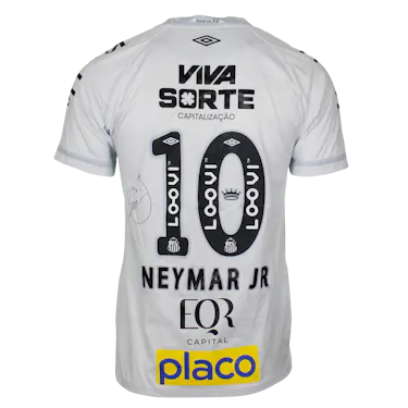 Santos-Trikot von Neymar da Silva Santos Junior