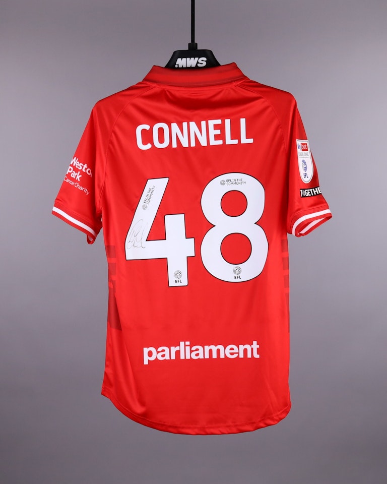 Luca Connell Barnsley shirt
