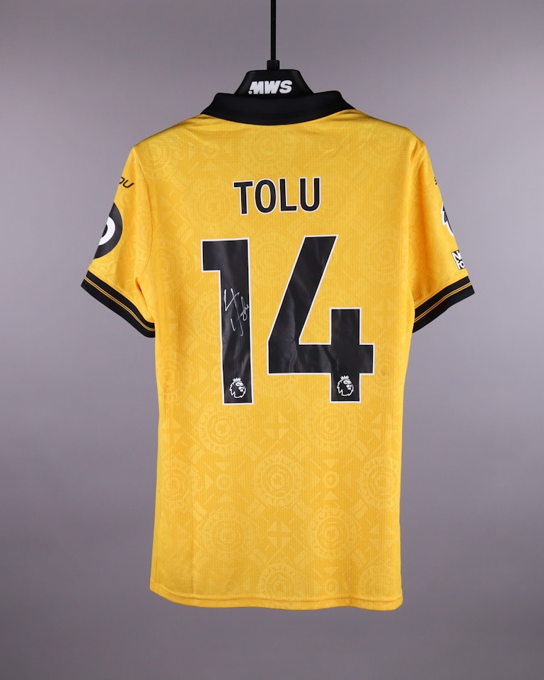 Toluwalase Emmanuel Arokodare Wolverhampton Wanderers のシャツ