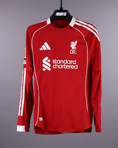 Alexis Mac Allister Liverpool shirt