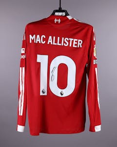 Alexis Mac Allister Liverpool shirt