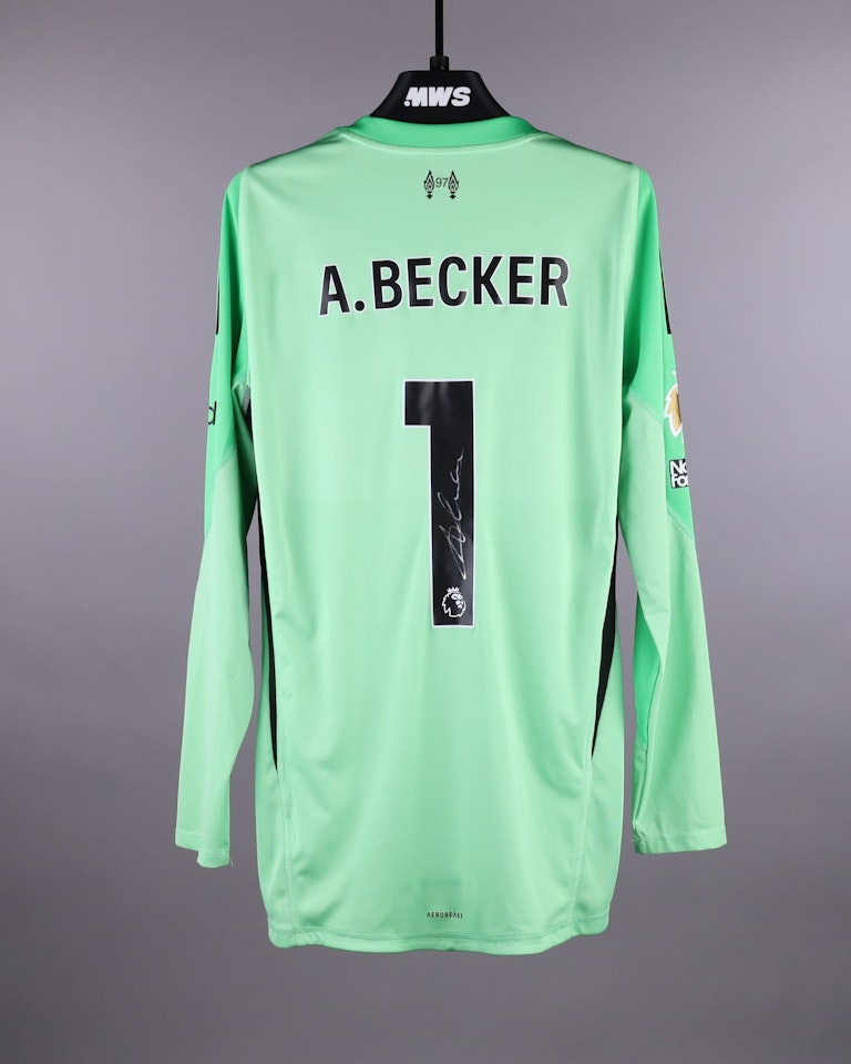 Alisson Becker Liverpool shirt