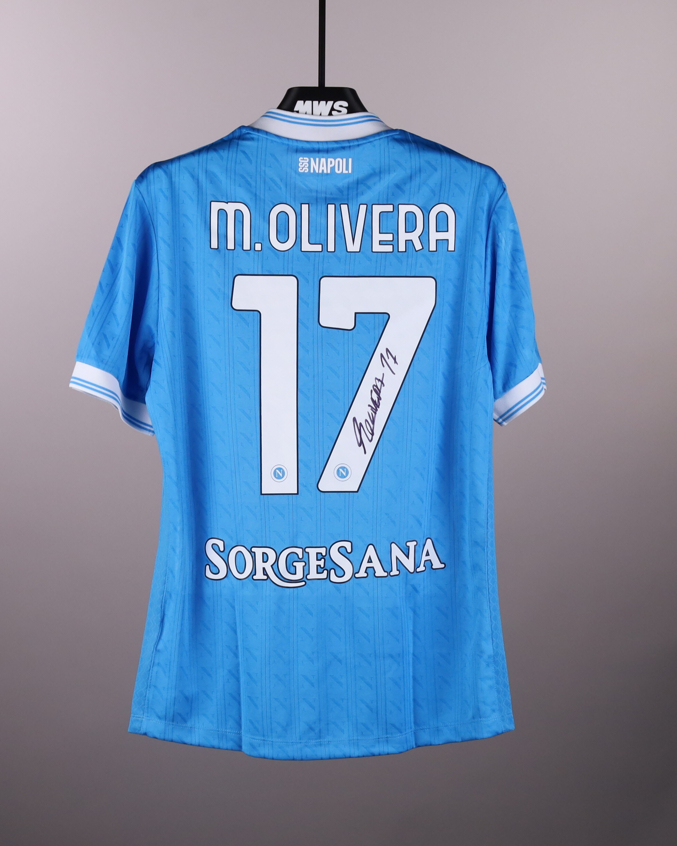 Mathías Olivera SSC Napoli shirt