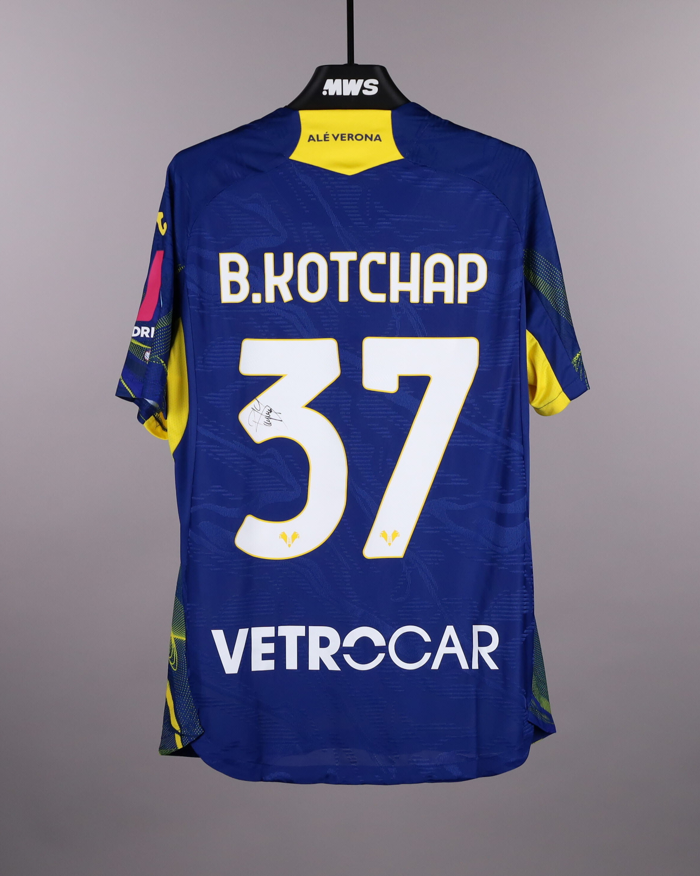 Official Hellas Verona FC Soccer Game-Worn Jerseys Auctions