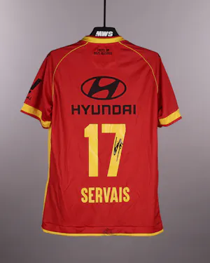 来自KV Mechelen的Mathis Servais球衣