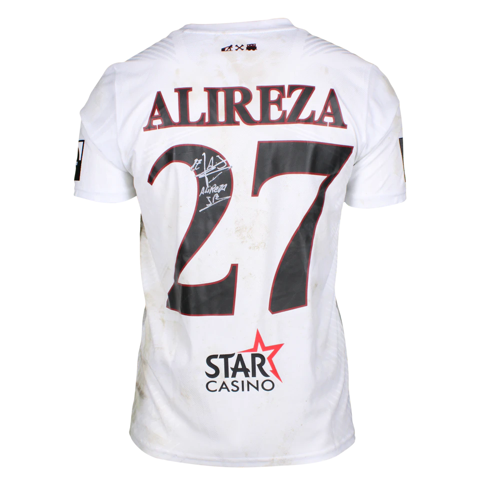 来自FCV Dender E.H.的Alireza Jahanbakhsh球衣
