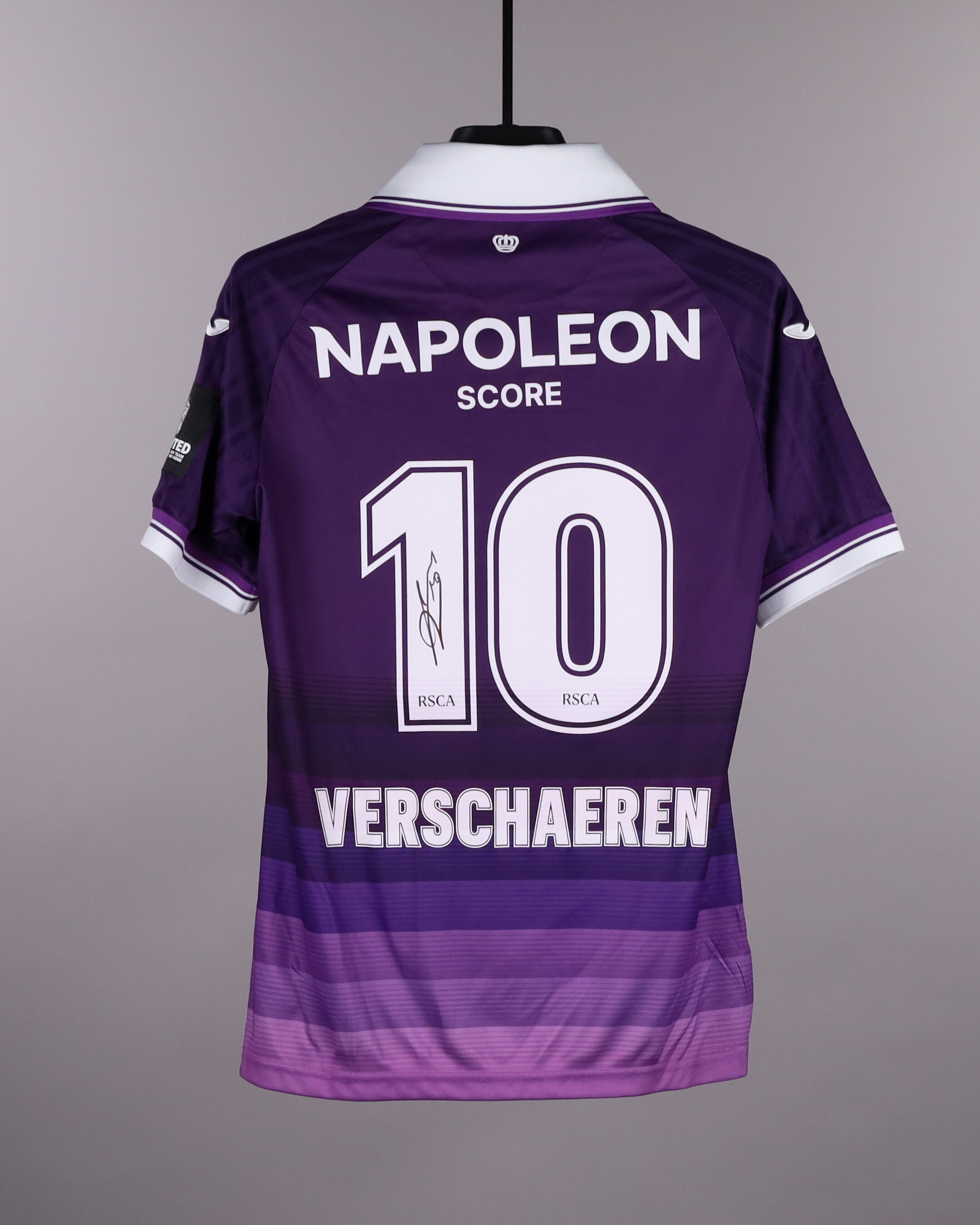 Yari Verschaeren RSC Anderlecht shirt