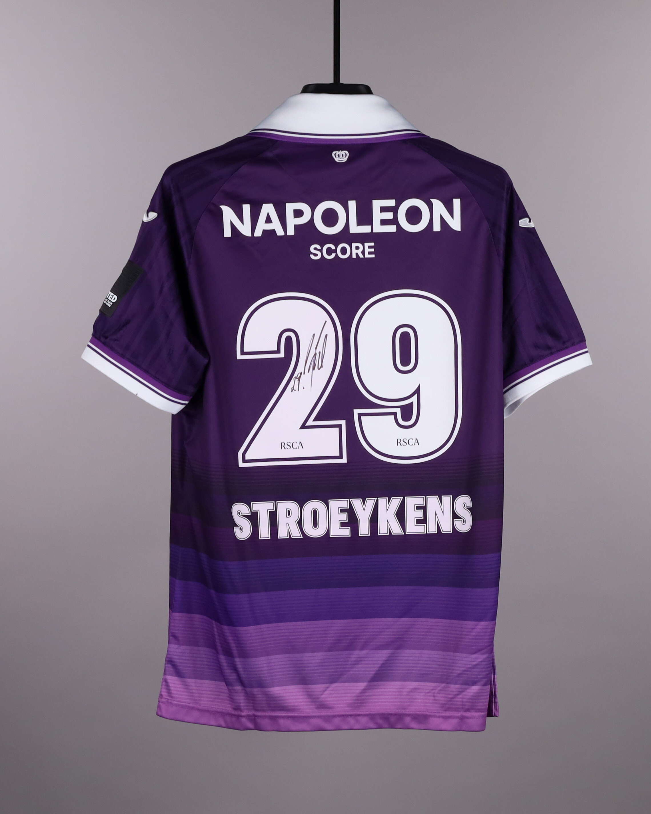 Mario Stroeykens RSC Anderlecht shirt