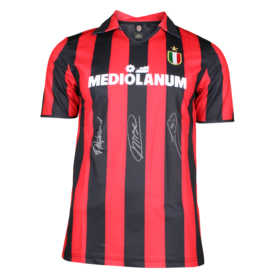The Golden Trio Signed Shirt | AC Milan