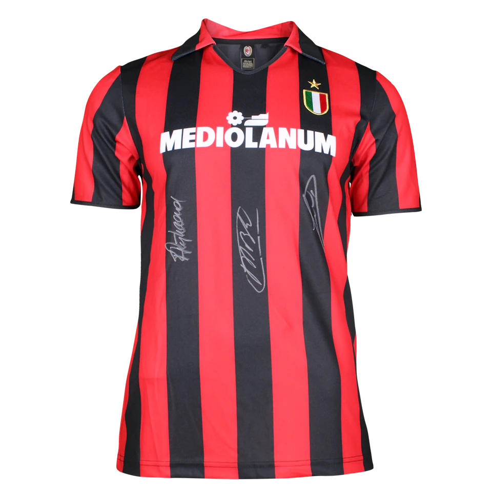 The Golden Trio Signed Shirt | AC Milan