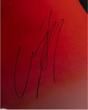 Alejandro Garnacho Signed Poster