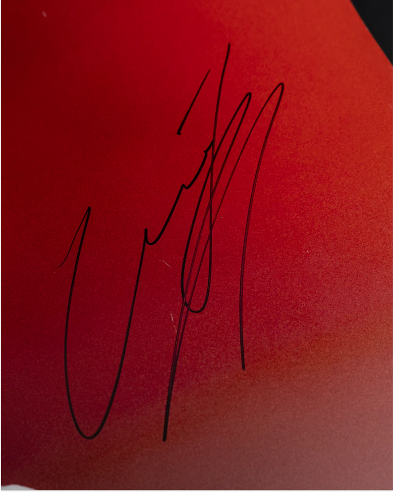 Alejandro Garnacho Signed Poster