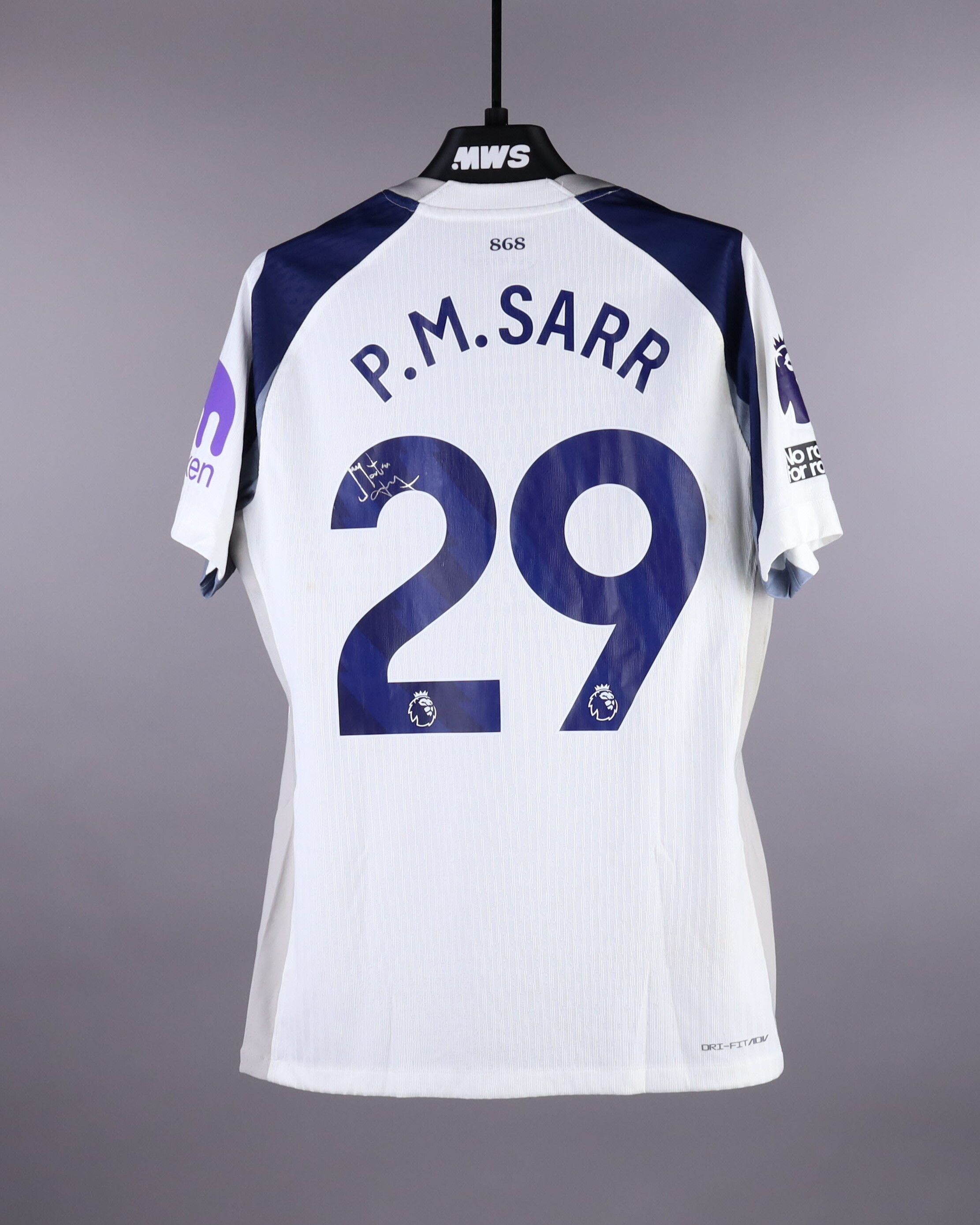 Pape Matar Sarr Tottenham Hotspur shirt
