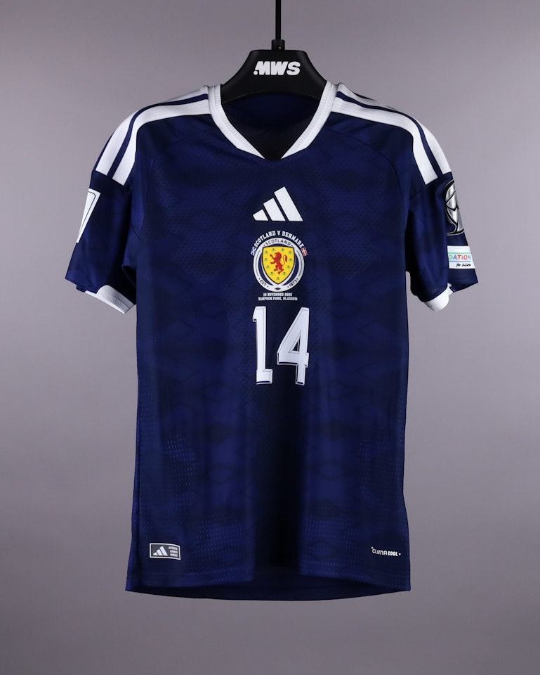 Connor Barron Scotland jersey