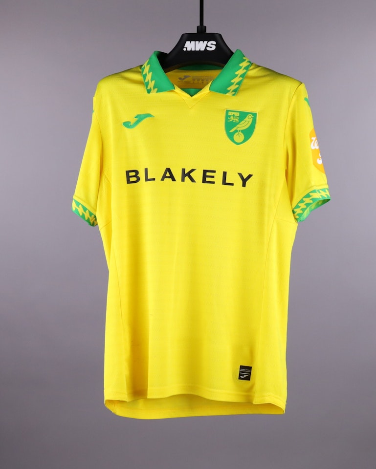 Oscar Schwartau Norwich City shirt